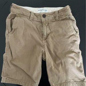 Abercrombie kids-boys khaki shorts